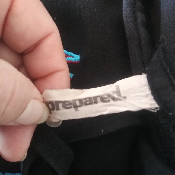 Prepared women's size M black pull over hoodie - Picture 14 of 15